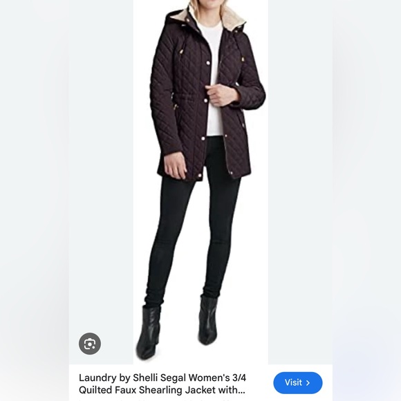 Laundry By Shelly Segal 🧥👜💖 jacket Large - Picture 6 of 9